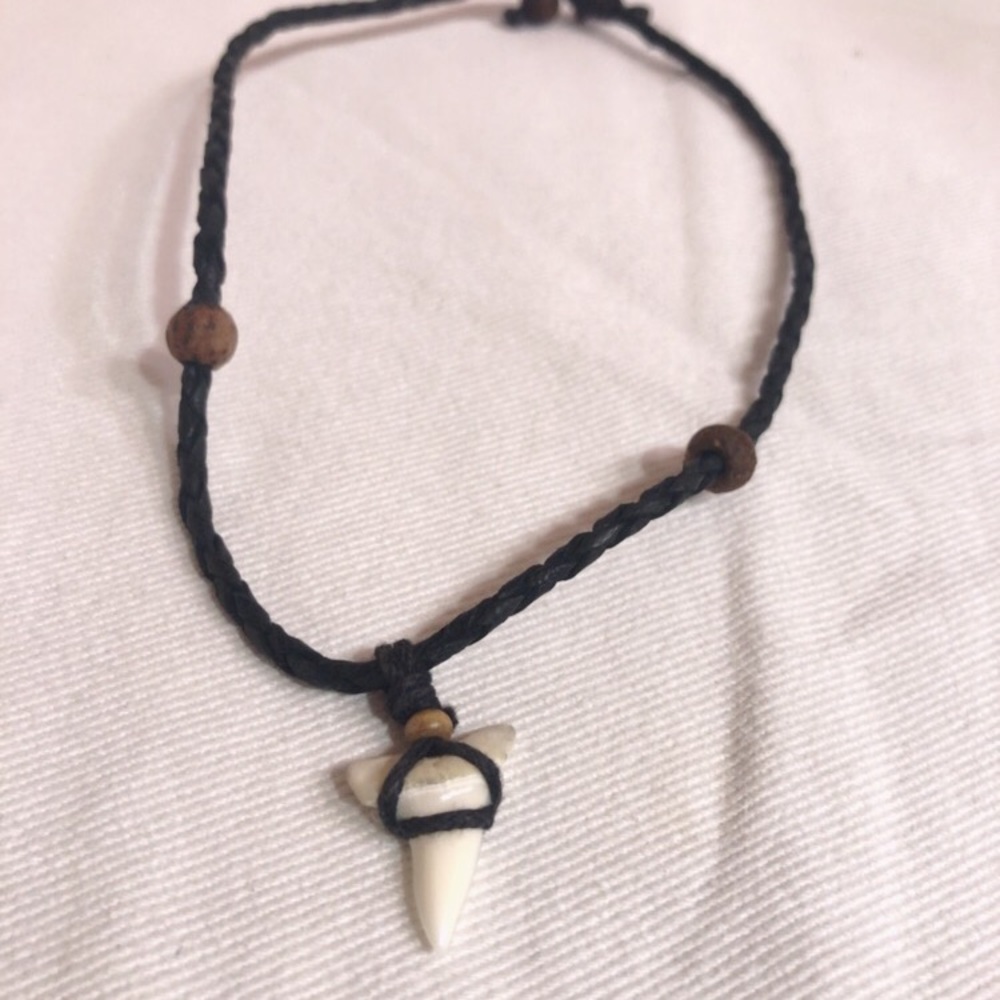 Shark tooth necklace